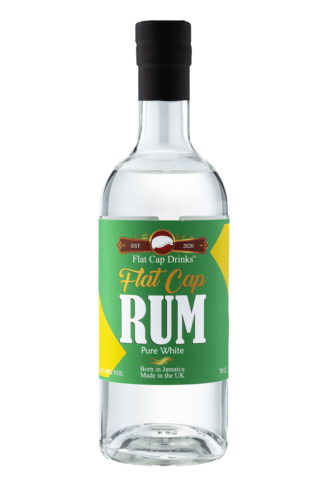 Flat Cap Rum - Pure White Rum 70CL